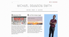 Desktop Screenshot of michaelbransonsmith.net